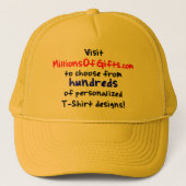Casquette fait sur commande (Devant)