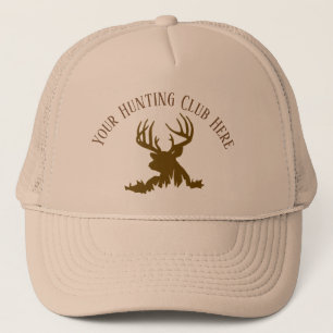 Casquette fait sur commande de club de chasse