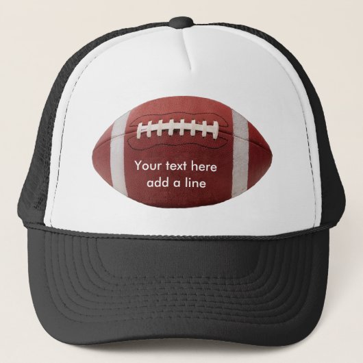 Casquette fait sur commande du football (Devant)