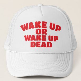 Casquette Faites attention à la politique et au gouvernement