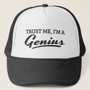 Casquette Faites-moi confiance, je suis un génie