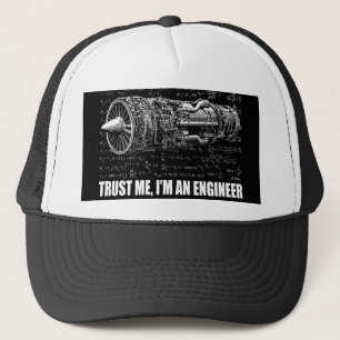 Casquette Faites-moi confiance, je suis un ingénieur