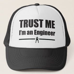 Casquette Faites-moi confiance, je suis un ingénieur
