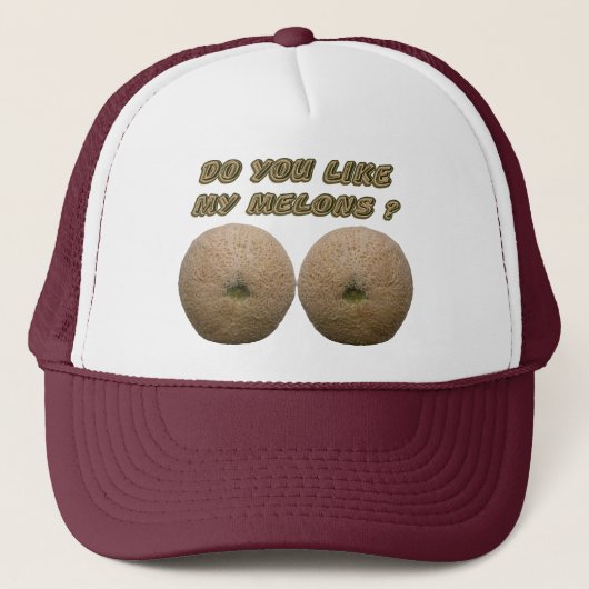 Casquette Faites-vous aiment mes melons (Devant)
