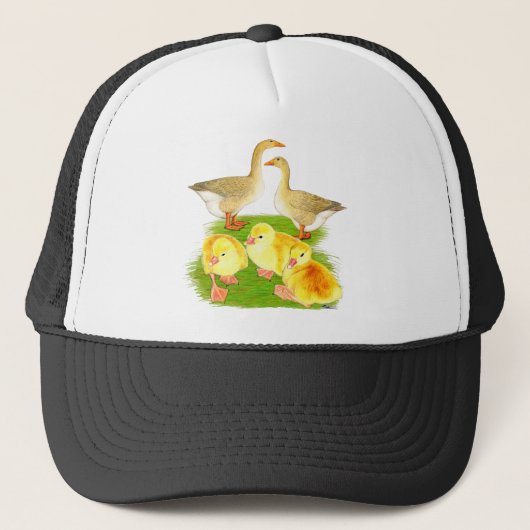 Casquette Famille d'oie buff (Devant)