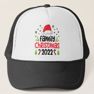 Casquette Famille Noël 2022 Equipe Correspondante Père Noël 