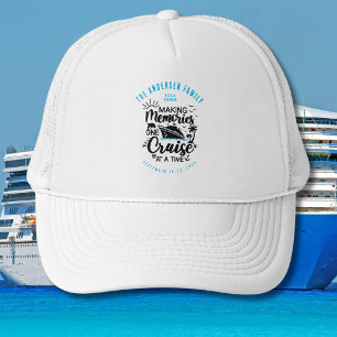 Casquette Famille Réunion Croisière Correspondant Monogramme