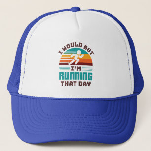 Casquette Fantastique coureur je le ferais mais je cours ce