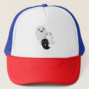 Casquette fantômes mignons halloween kawaii