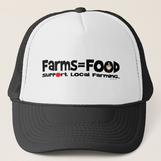 Casquette Farms=Food (Devant)