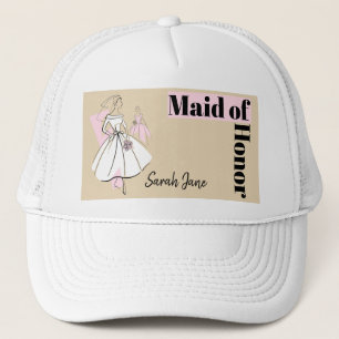 Casquette Fashion Bride Neutral Group Maid of Honor casquett