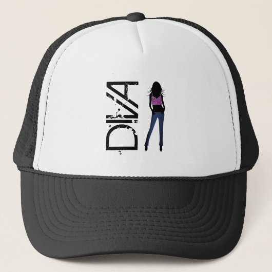 Casquette Fashion Girls Poing Modèle Diva Blue Jeans Casquet (Devant)
