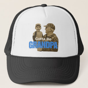 Casquette Faut être Grand-père Classe Rétro Vintage Camo Fam