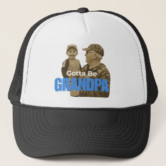 Casquette Faut être Grand-père Classe Rétro Vintage Camo Fam
