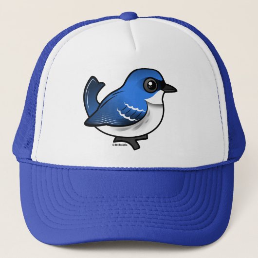 Casquette Fauvette de Cerulean de Birdorable (Devant)