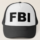 CASQUETTE FBI (Devant)