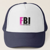 Casquette FBI Female Body Inspector (Devant)
