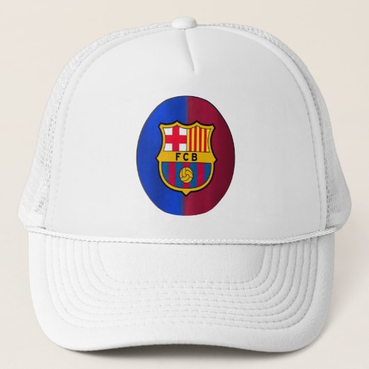 Casquette FC Barcelona Custom Hat – Barça Fan Cap with Perso (Devant)