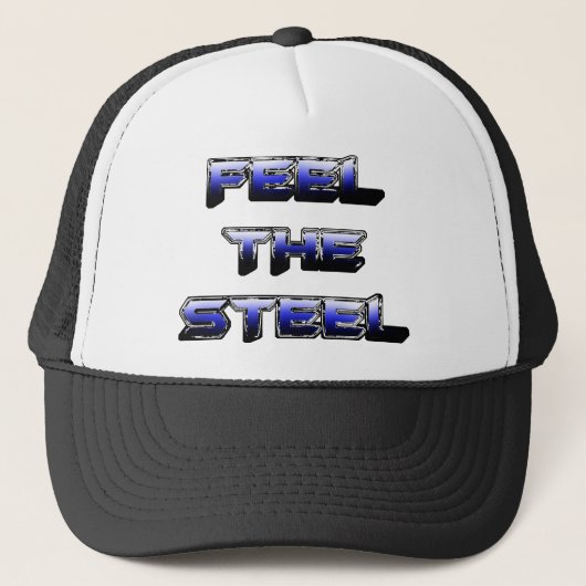 CASQUETTE FEEL THE STEEL (Devant)