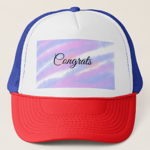 Casquette Félicitations minimales simples ajoutez votre nom
