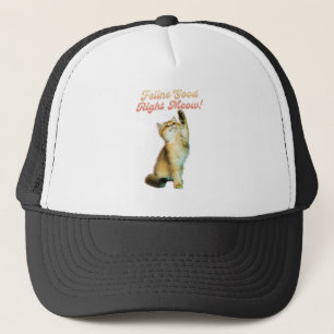 Casquette Feline Bon Droite Meow Drôle Cat Citation Cute Kit