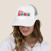 Casquette Feliz Navidad - Fun coloré (En situation)