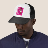 Casquette femme enceinte noire (En situation)