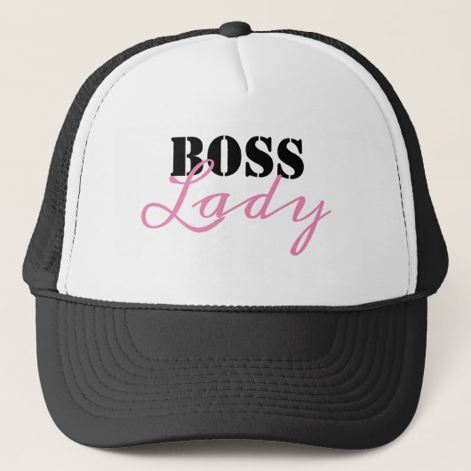 Casquette Femme patronne (Devant)
