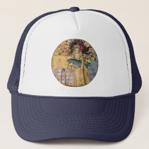 Casquette Femme Poissons Vintage Classique Gothique