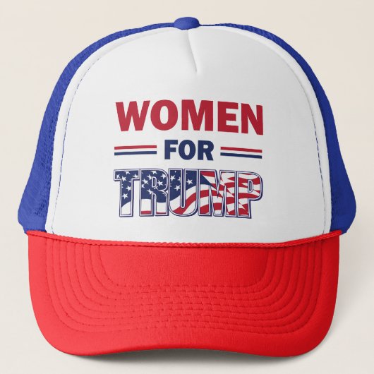 Casquette Femmes pour Trump (Devant)