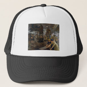 Casquette Femmes travaillant dans une usine de munitions en