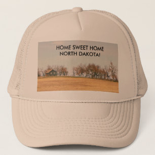 Casquette Ferme abandonnée de prairie dans le Dakota du Nord