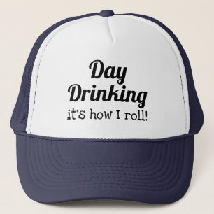 Casquette Fête amusante Citation d'été Jour de boisson