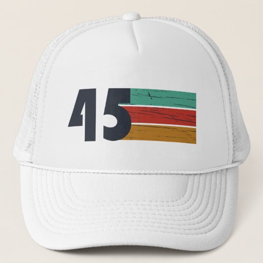 Casquette Fête d'anniversaire de 1945 (Devant)