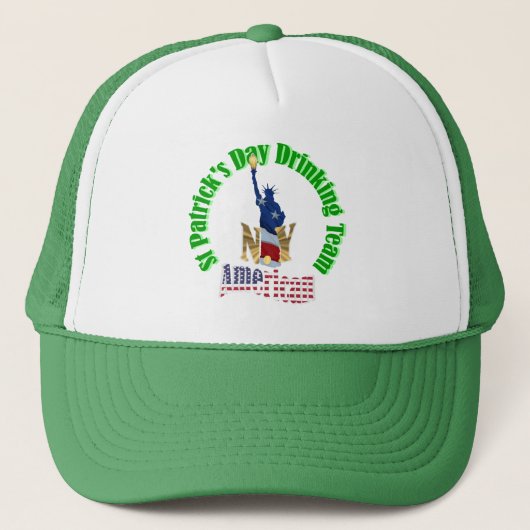 Casquette Fête de la St Patrick américaine (Devant)