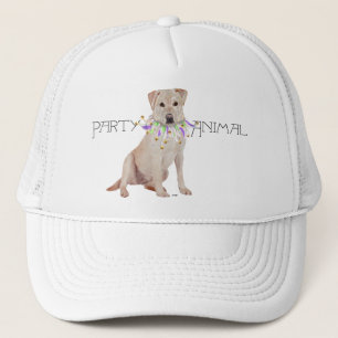 Casquette Fête de Labrador Retriever Jaune