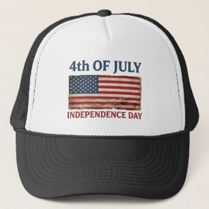Casquette Fête de l'Indépendance du 4 juillet Vintage Améric