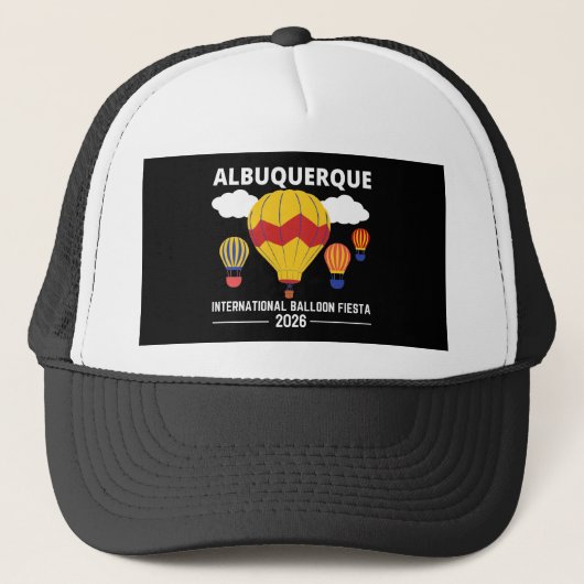 Casquette Fête des ballons d'Albuquerque 2023  (Devant)