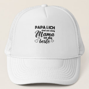 Casquette Fête des mères maman est la meilleure mère