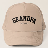 Fête des pères de date personnalisée New Grandpa E