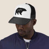 Casquette Fête des pères Papa Bear (En situation)