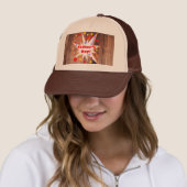 Casquette Fête des pères rustique (En situation)
