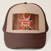 Casquette Fête des pères rustique (Devant)