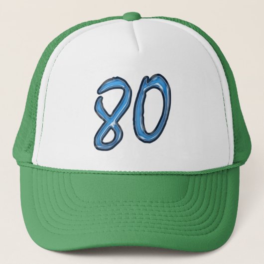 Casquette Fête du 80e anniversaire (Devant)