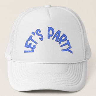 Casquette Fêtons tout le matériel de produits