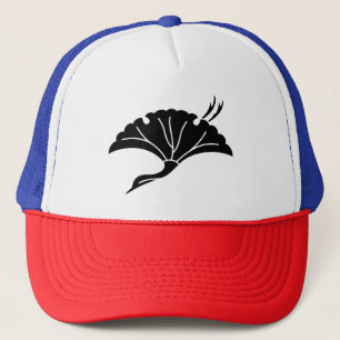Casquette Feuille de ginkgo en forme de grue