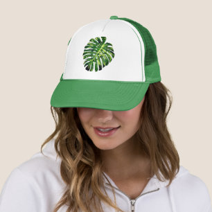 Casquette Feuille de monstère tropicale