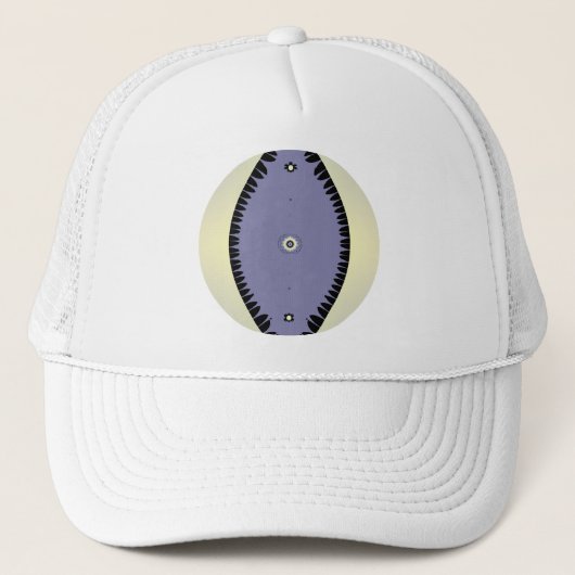 Casquette Feuille violette (Devant)