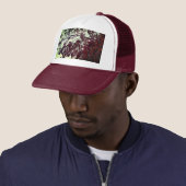 Casquette feuilles Brown (En situation)