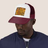 Casquette Feuilles d'automne Cadeaux dorés Vêtements Article (En situation)